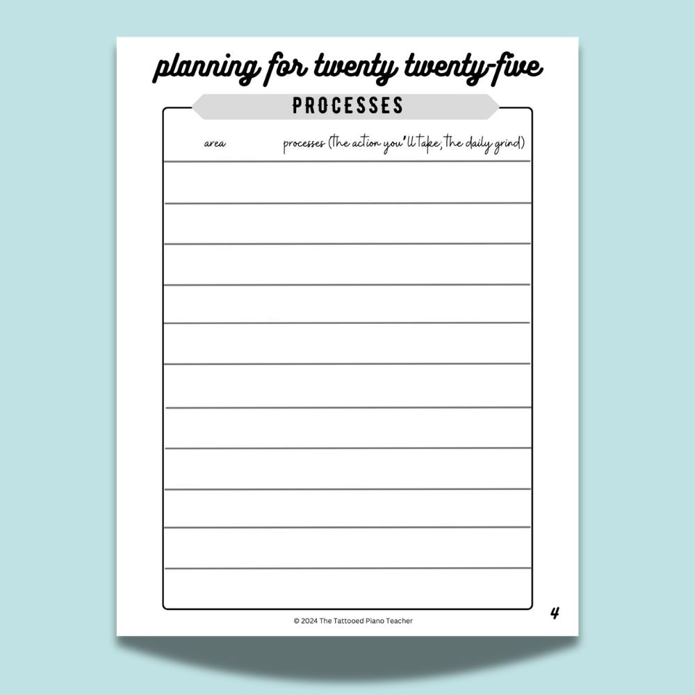 Goal Setting Worksheets