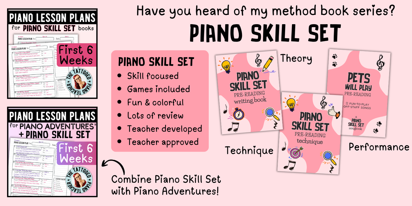 Faber Piano Adventures® Lesson Plans