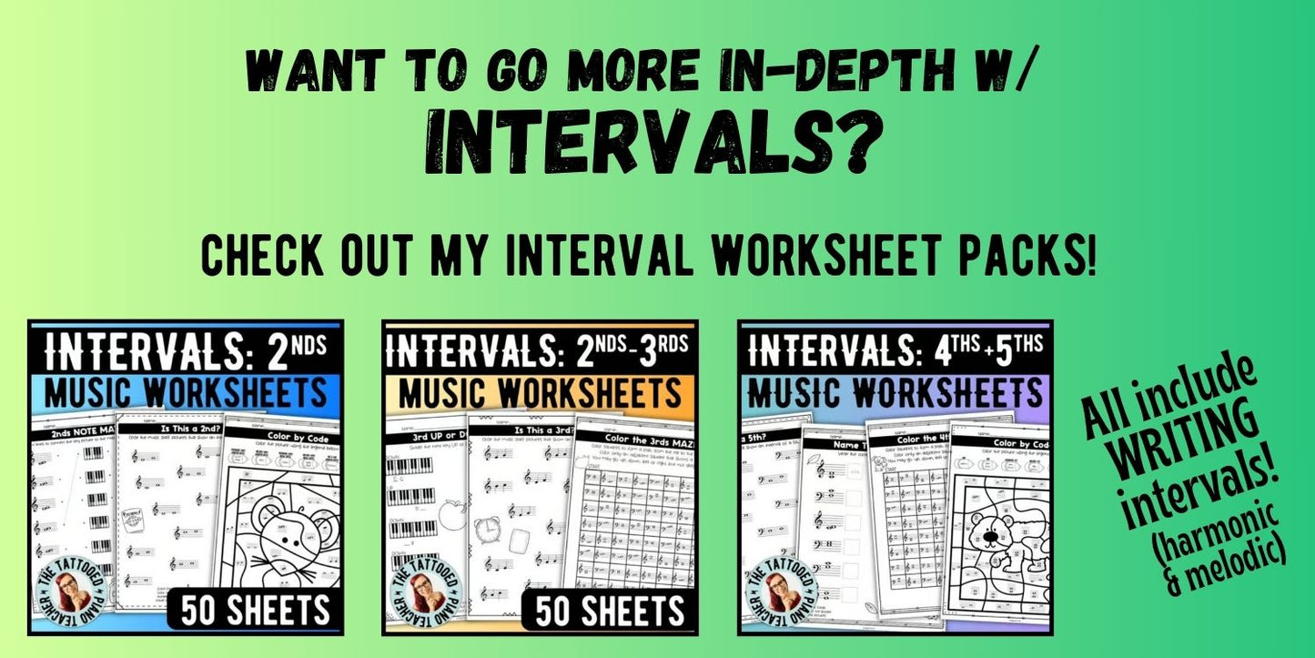 St. Patrick's Day TRIADS Music Worksheets