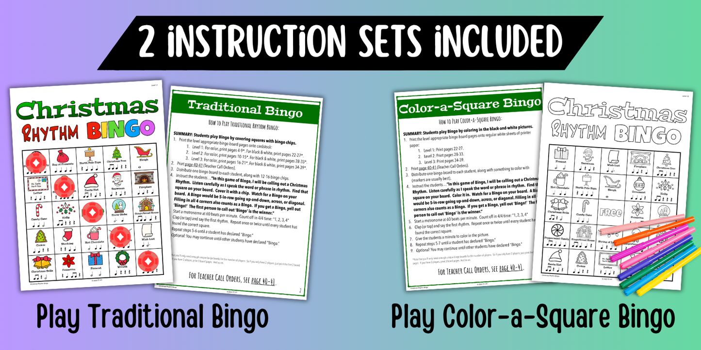 Rhythm Bingo Year Round Bundle