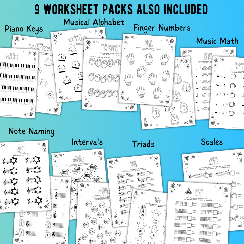 Winter BIG Bundle - Activities + Worksheets