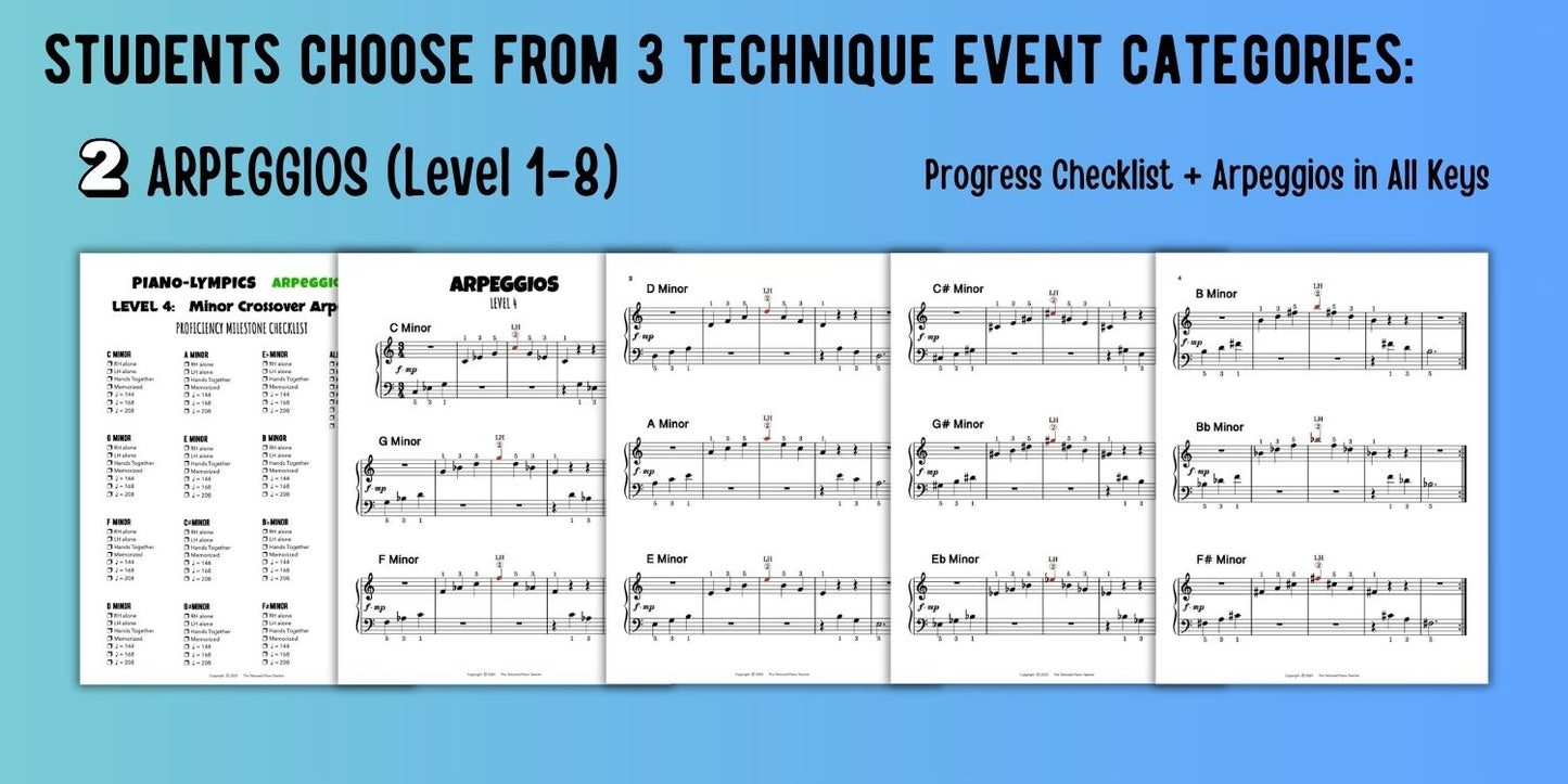 Piano-lympics Competition Toolkit