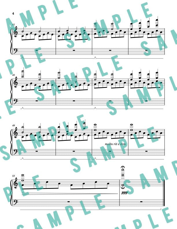 Butterfly Effect - Intermediate Piano Solo Sheet Music