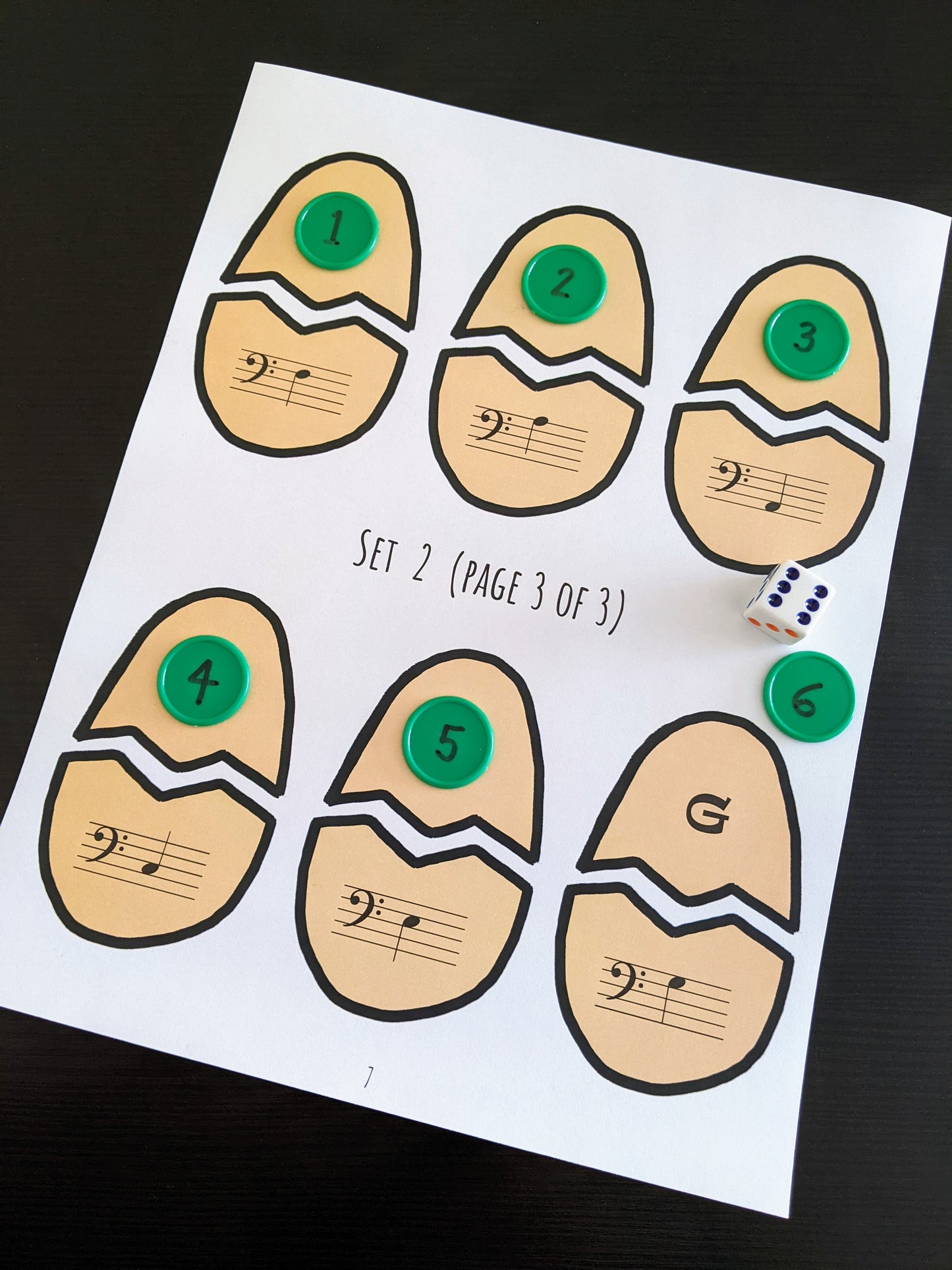 Easter Egg Note & Symbols Puzzles