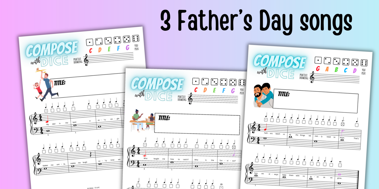 Mother's Day / Father's Day Compose With Dice