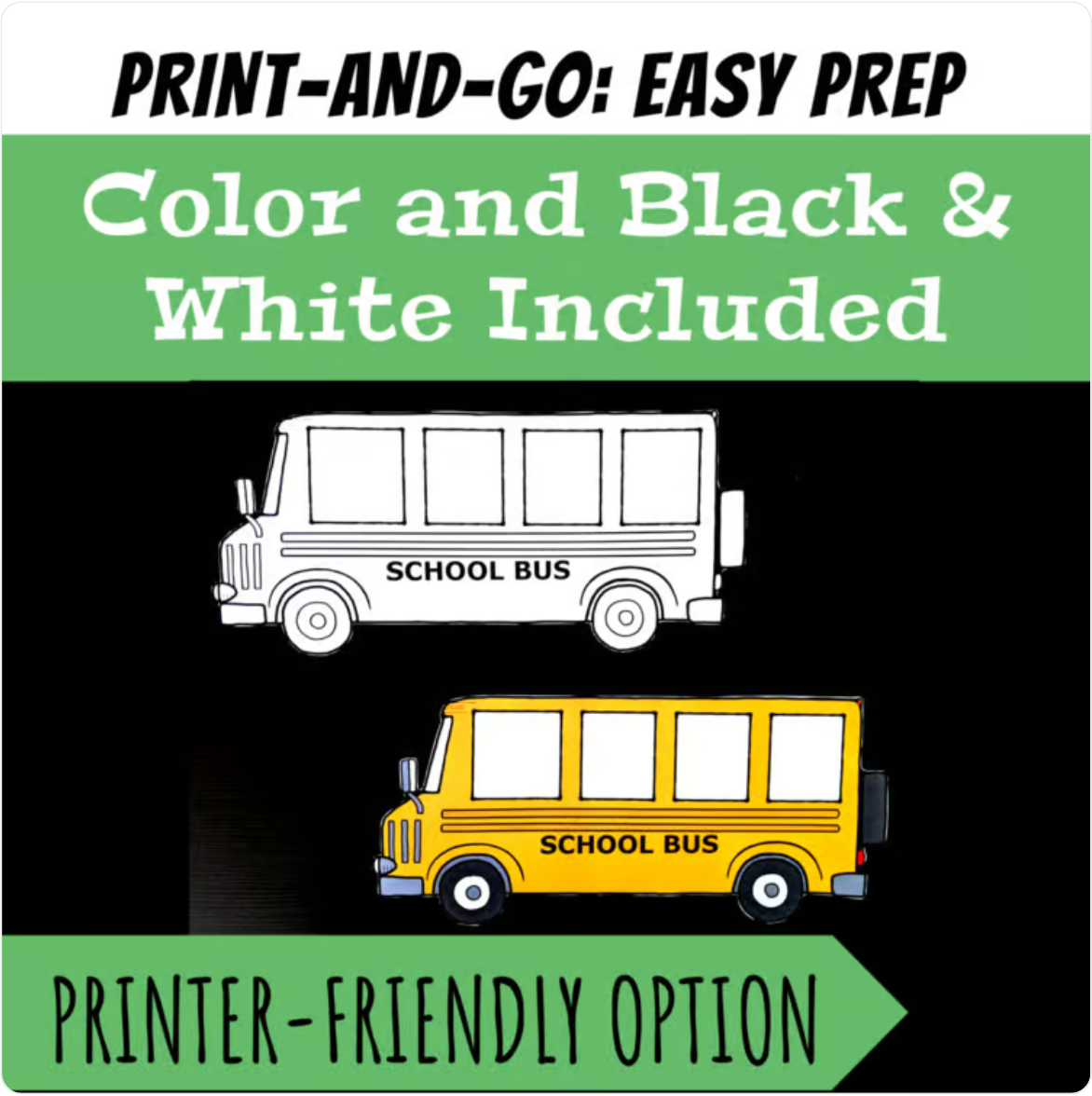 Back to School Bus Matching 5: Minor Triads