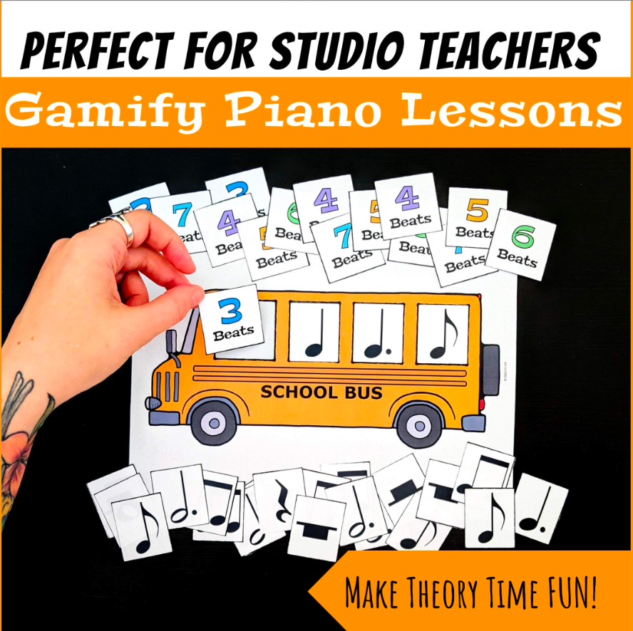 Back to School Bus Matching Bundle