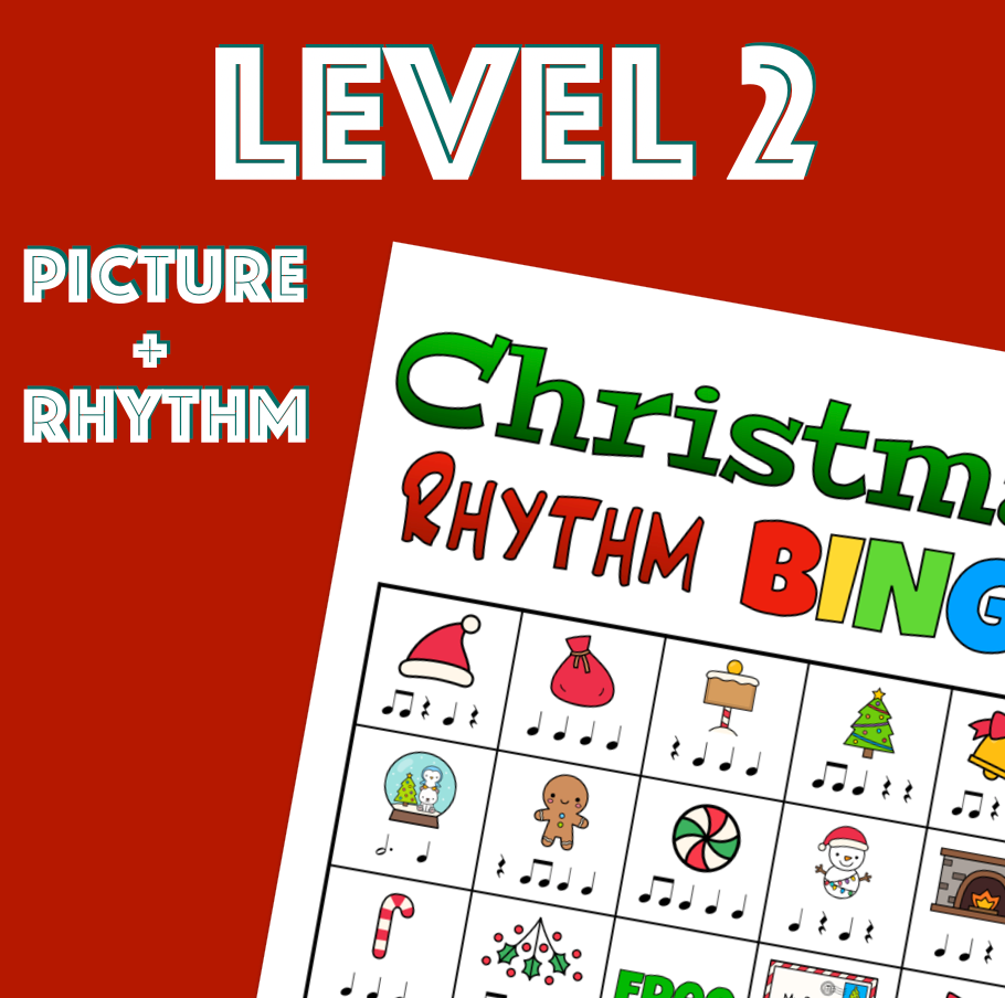 Christmas Rhythm Bingo