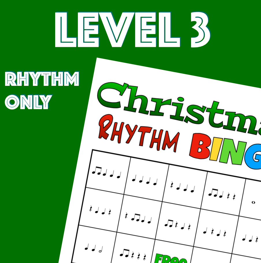 Christmas Rhythm Bingo