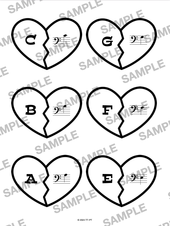 Free Valentine’s Day Note Puzzles