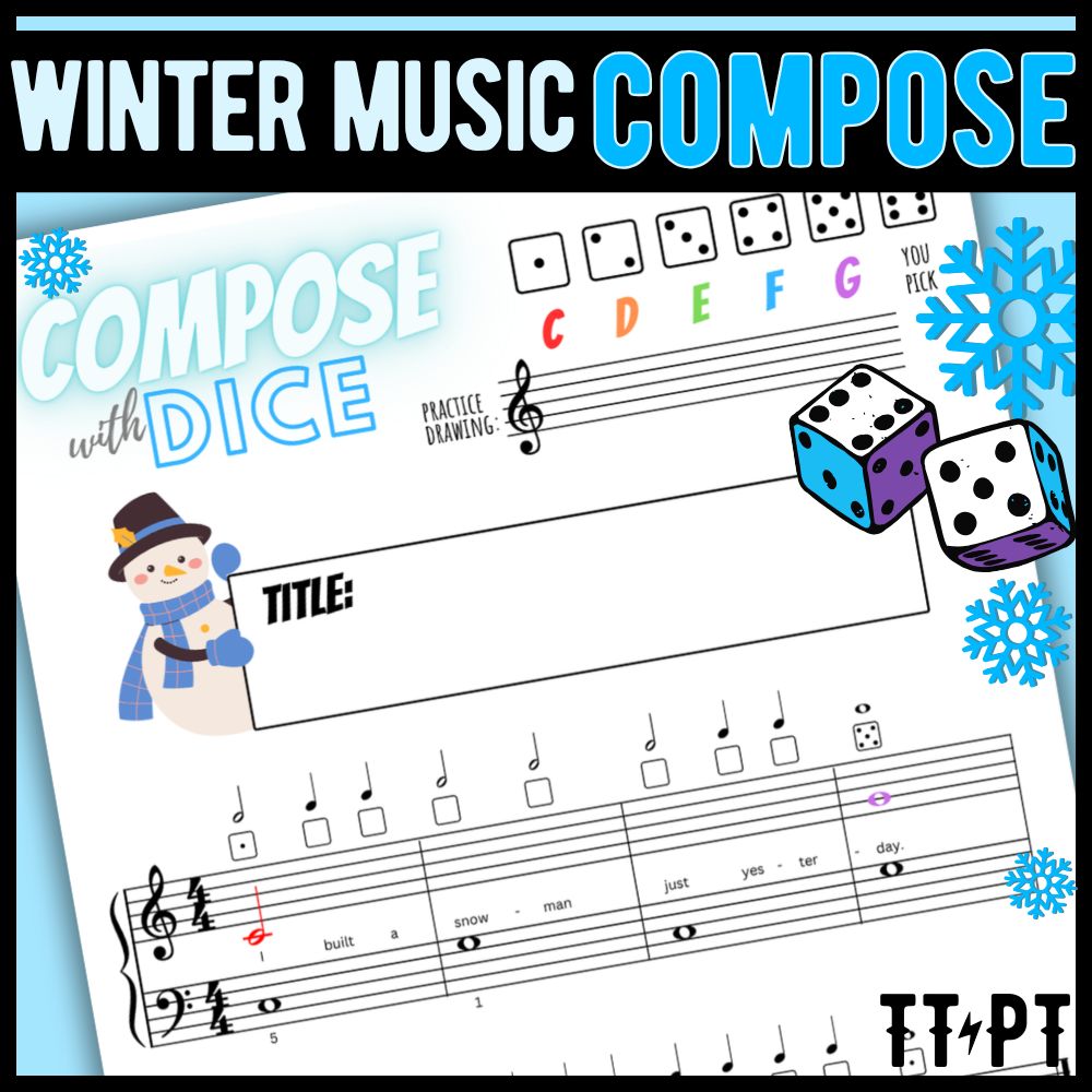 Winter Compose with Dice