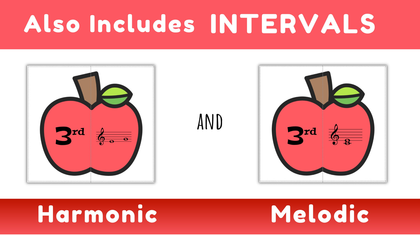 Back to School Music Theory Puzzles