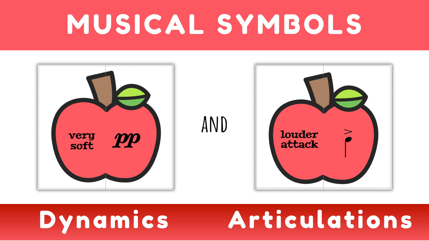 Back to School Music Theory Puzzles
