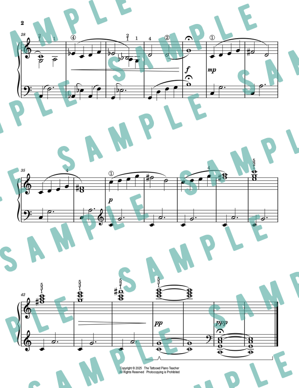 Christmas Morning - Elementary Piano Solo Sheet Music