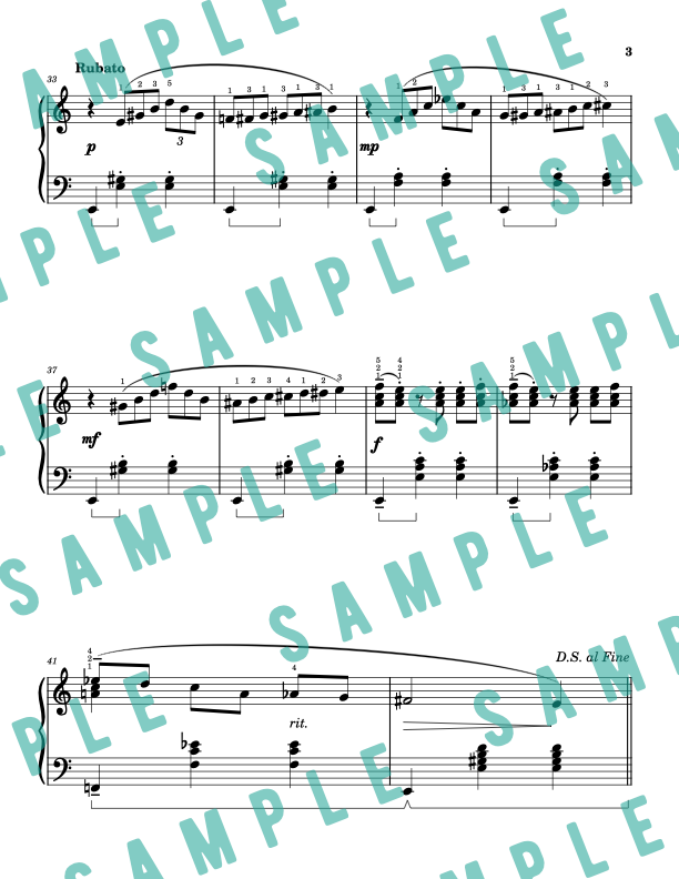 Circus Misfits - Intermediate Original Piano Solo Sheet Music