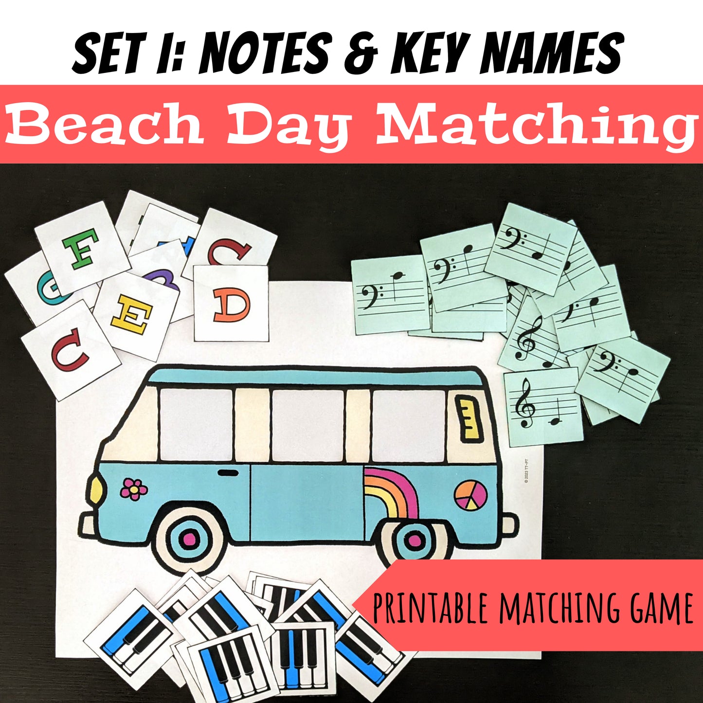 Beach Van Matching: Notes & Keys