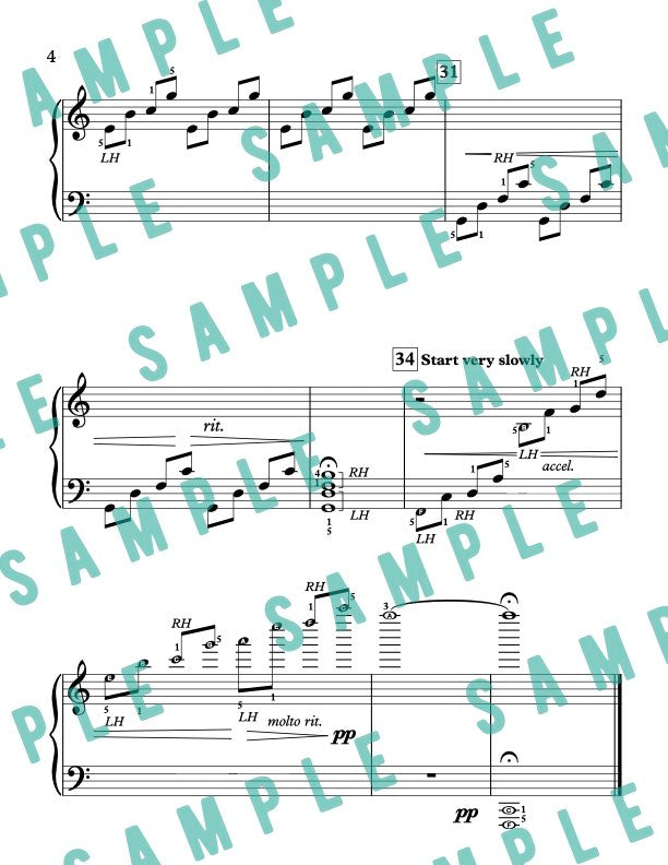 Rain Forest Morning - Late Elementary Piano Solo Sheet Music