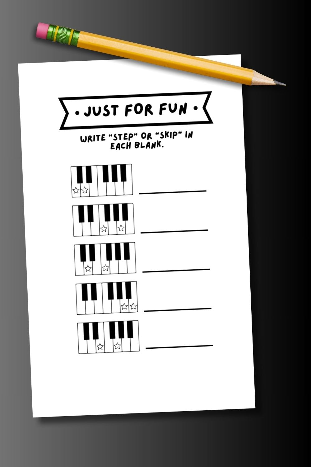 My First Piano Skill Set Practice Record Book