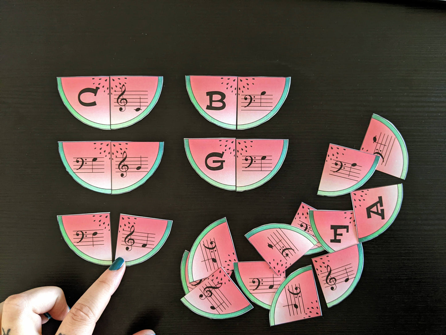 Watermelon Puzzles: Notes & Keys