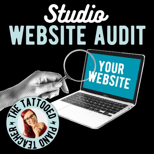 Personalized Studio Website Audit