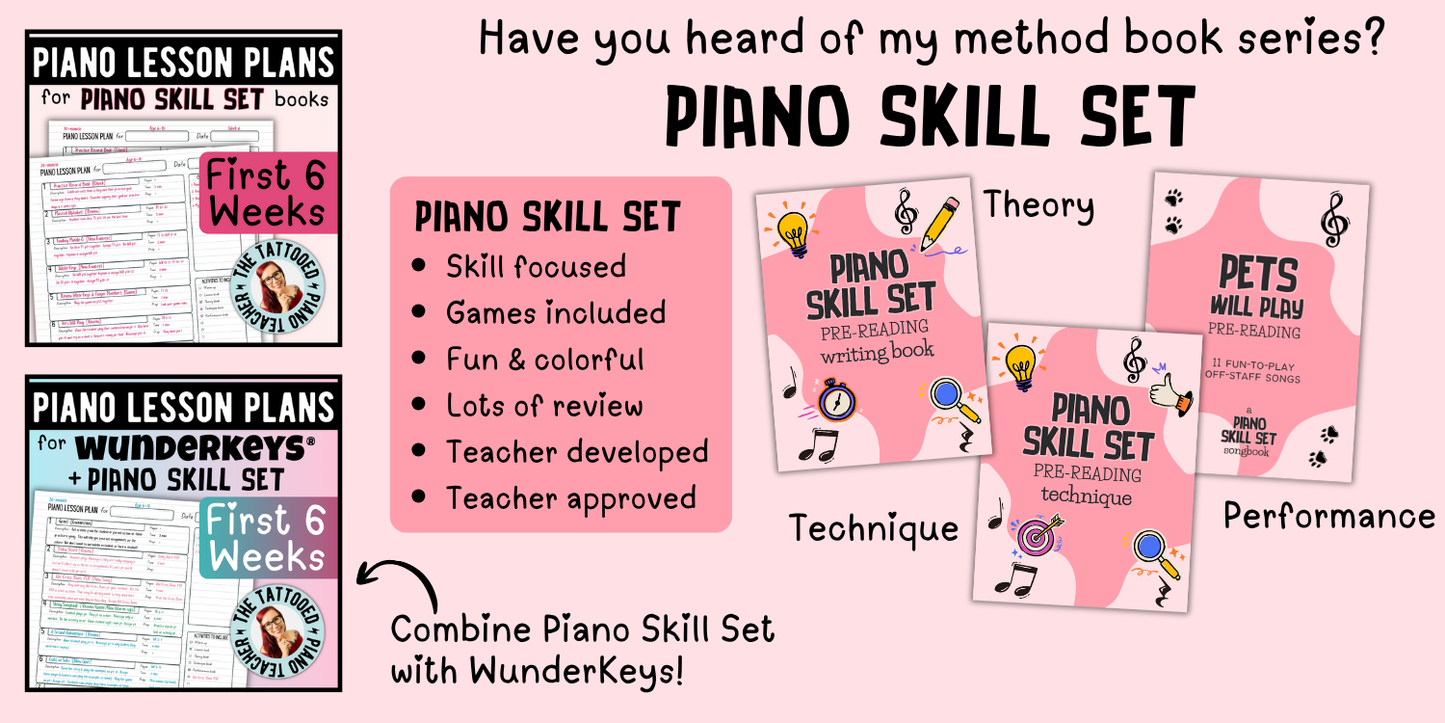 WunderKeys® Lesson Plans