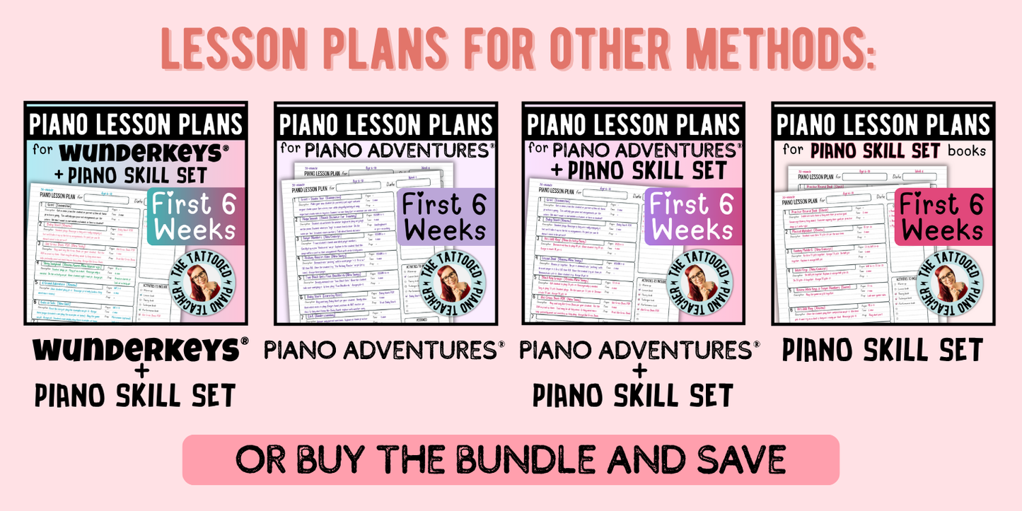 WunderKeys® Lesson Plans