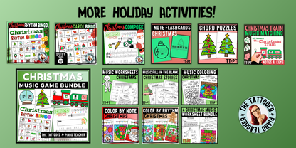 Christmas Music Interval Bingo