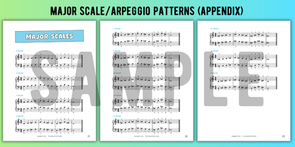 5-Finger Scales for Level 2 Piano Students