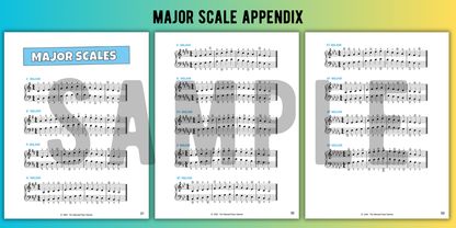 One Octave Scales for Level 3 Piano Students