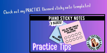 Sticky Note Templates: Hand Positions