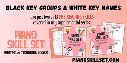 Back to School PIANO KEYS Music Worksheets