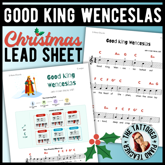 Good King Wenceslas Christmas Lead Sheet Music