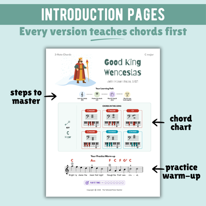 Good King Wenceslas Christmas Lead Sheet Music