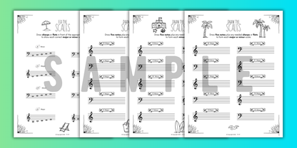 Summer SCALES Worksheets
