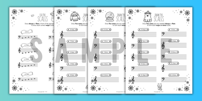 Winter SCALES Worksheets