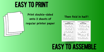 Primer Christmas Music Story Booklet