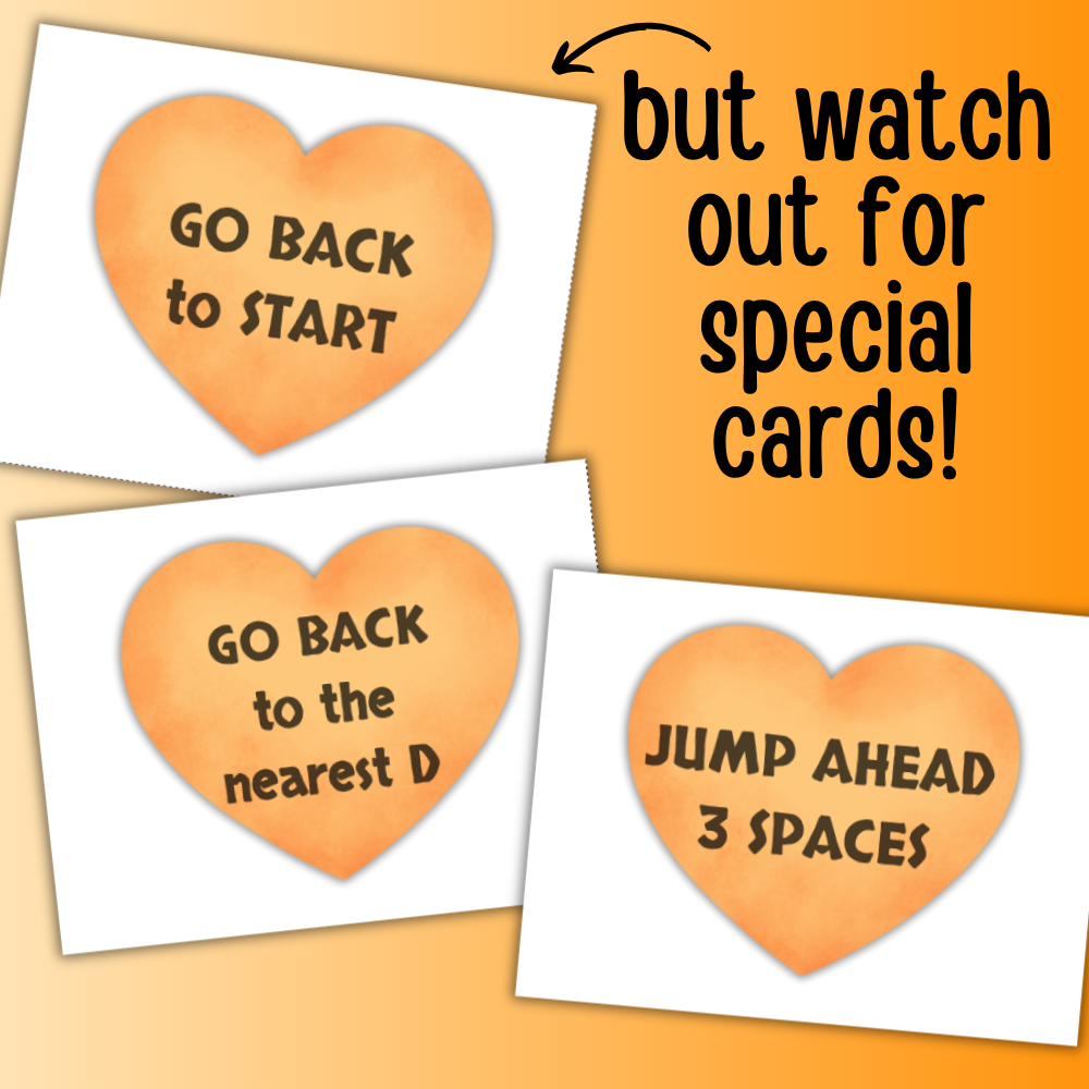 Level 4 Valentine's Day Key Signatures Board Game
