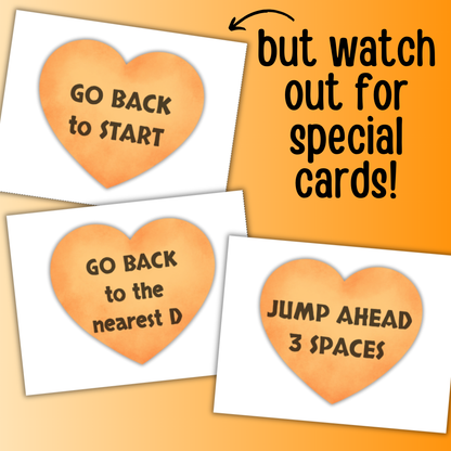 Level 4 Valentine's Day Key Signatures Board Game