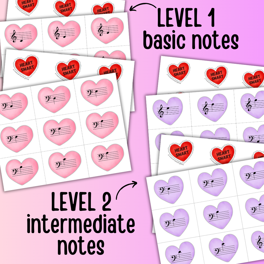 Valentine's Day Music Board Game Bundle