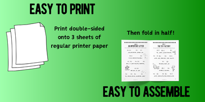 Level 1 Christmas Music Story Booklet