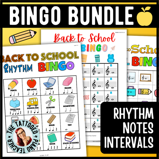 Back to School Bingo Bundle