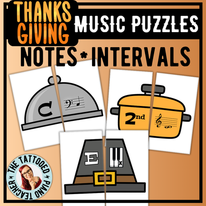 Thanksgiving Music Theory Puzzles