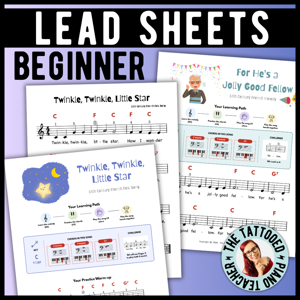 Beginner Lead Sheets