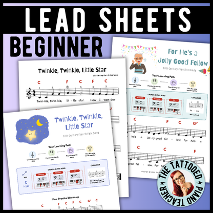 Beginner Lead Sheets