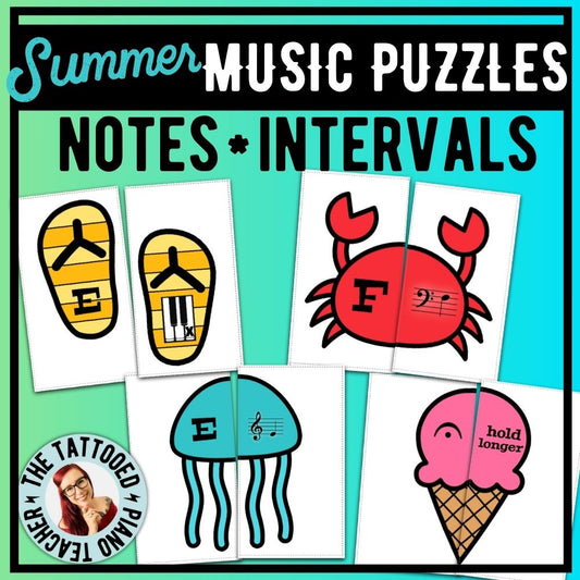Summer Music Theory Puzzles