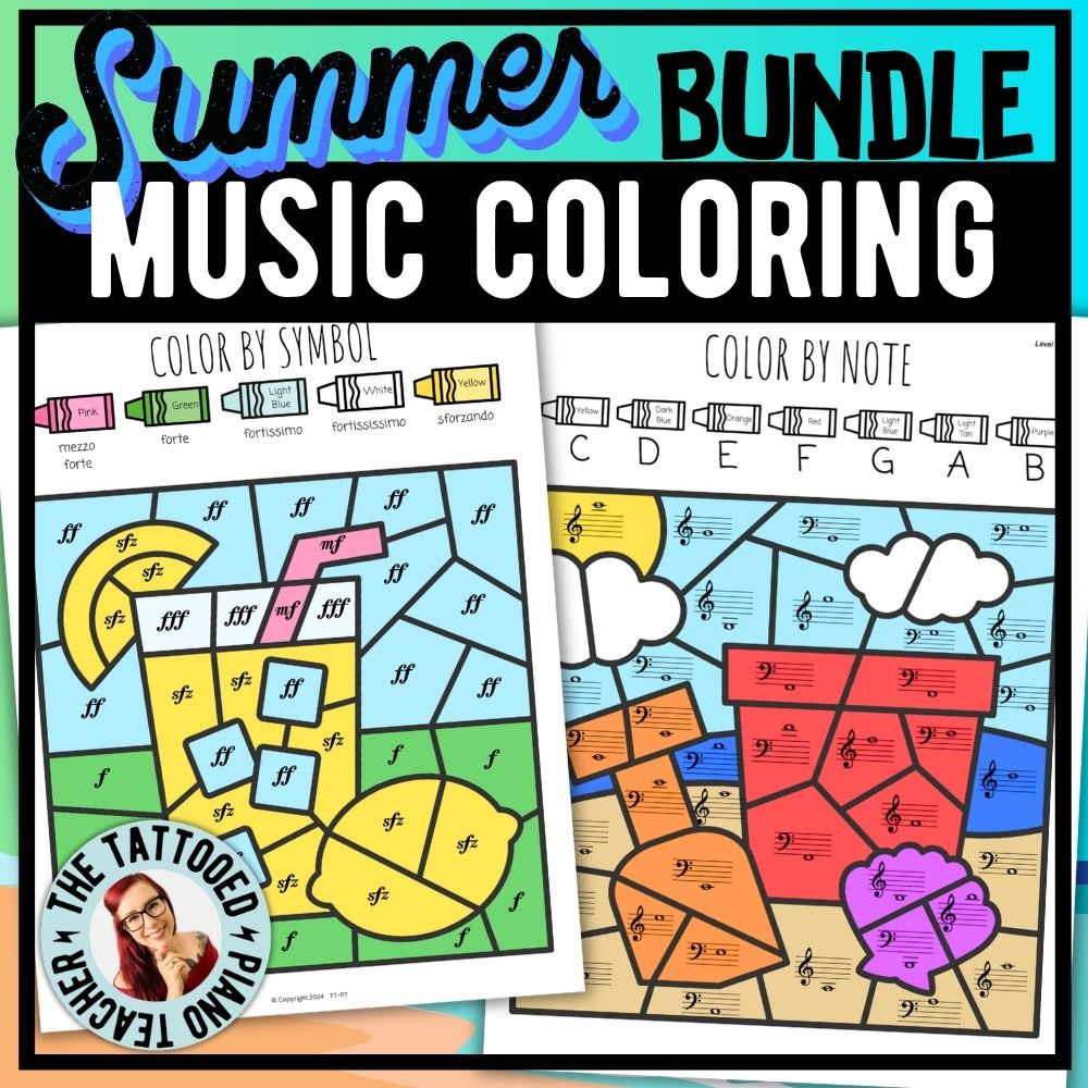 Summer Coloring Bundle