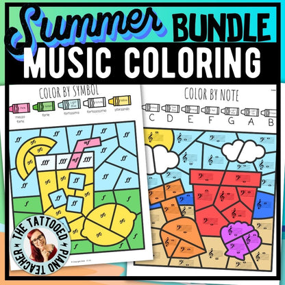 Summer Coloring Bundle