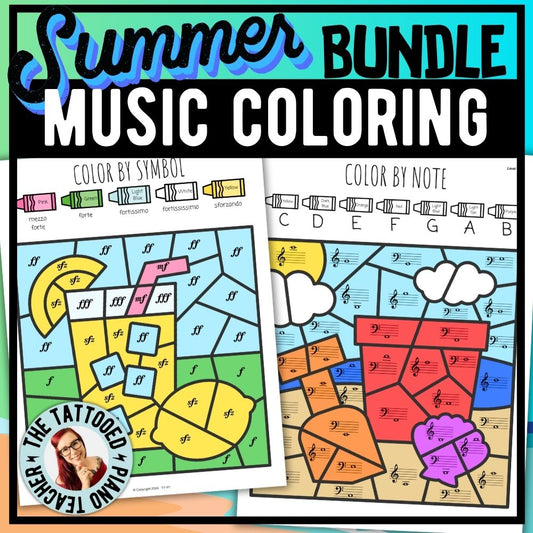 Summer Coloring Bundle