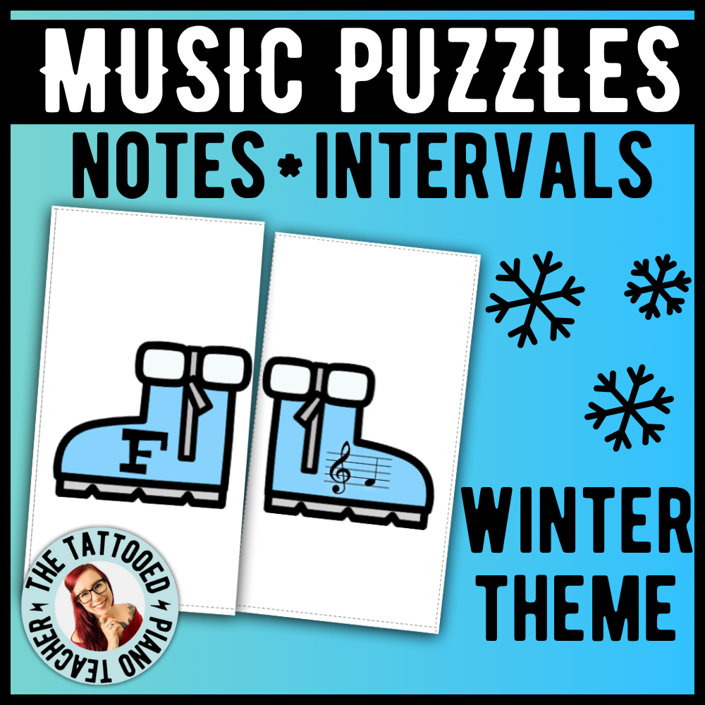 Winter Music Theory Puzzles