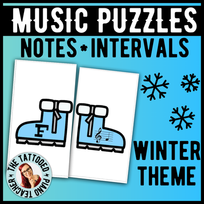 Winter Music Theory Puzzles